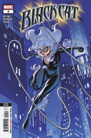 BLACK CAT #2 PACO MEDINA 2ND PRINTING VAR