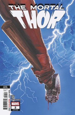 THOR #2 ALEX ROSS 2ND PRINTING VAR
