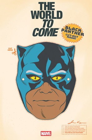 MARVEL KNIGHTS THE WORLD TO COME #4 RETRO HALLOWEEN MASK VAR