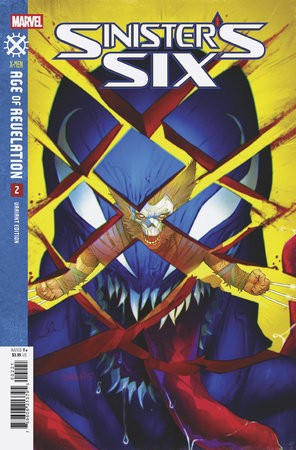 SINISTERS SIX #2 IVAN SHAVRIN VARIANT [AOR]