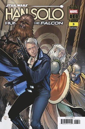 STAR WARS HAN SOLO - HUNT FOR THE FALCON #3 RICKIE YAGAWA VARIANT