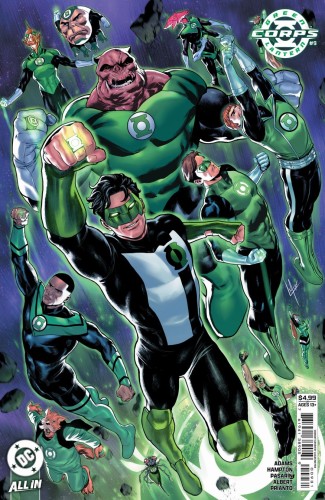GREEN LANTERN CORPS #9 CVR C LUCAS MEYER CARD STOCK VAR (STARBREAKER SUPREMACY)