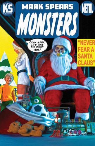MARK SPEARS MONSTERS #4 2nd PTG Second Printing Cvr B Mark Spears Witching Hour Homage Metal Var