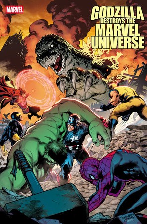 GODZILLA DESTROYS THE MARVEL UNIVERSE #5 TBD ARTIST FAN FAVORITE VARIANT