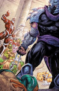 MIGHTY MORPHIN POWER RANGERS/TEENAGE MUTANT NINJA TURTLES III #3 K UNLIMITED VARIANT (FULL ART, WILLIAMS)