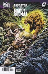 PREDATOR KILLS THE MARVEL UNIVERSE #4 KYLE HOTZ HUNTING THE HUNTERS VARIANT