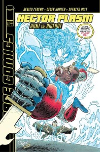 HECTOR PLASM HUNT THE BIGFOOT #2 (OF 3) CVR E DEREK HUNTER YOUNGBLOOD TEAM UP VAR