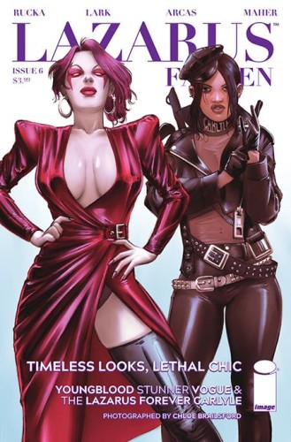 LAZARUS FALLEN #6 CVR B CHLOE BRAILSFORD YOUNGBLOOD TEAM UP VAR 
