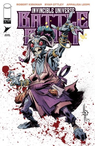 INVINCIBLE UNIVERSE BATTLE BEAST #4 2ND PTG CVR A JASON HOWARD