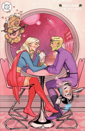 DCS I SAW MA HUNKEL KISSING SANTA CLAUS #1 (ONE SHOT) CVR B VAR