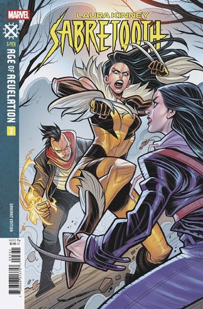 LAURA KINNEY SABRETOOTH #3 ELIZABTH TORQUE VARIANT [AOR]
