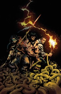 CONAN THE BARBARIAN SCOURGE OF THE SERPENT #4 (OF 4) CVR D ROBERTO DE LA TORRE VIRGIN VAR