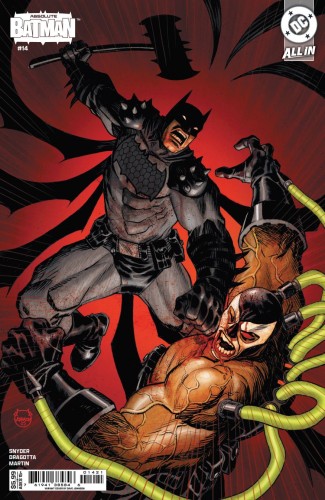 ABSOLUTE BATMAN #14 CVR B DAVE JOHNSON CARD STOCK VAR
