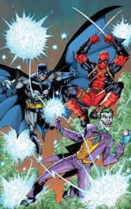 MARVEL/DC: DEADPOOL/BATMAN #1 25 COPY INCV MARK BAGLEY RATIO VIRGIN 2ND PRINTING VAR