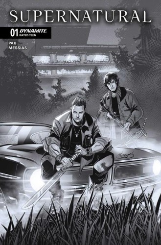 SUPERNATURAL #1 CVR J INC 1:10 EDER MESSIAS LINE ART VAR