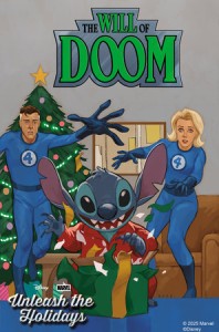 THE WILL OF DOOM #1 PHIL NOTO DISNEY STITCH UNLEASH THE HOLIDAYS VAR