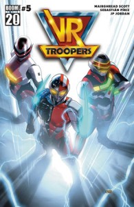 VR TROOPERS #5 A MAIN (DRESSED, CLARKE)