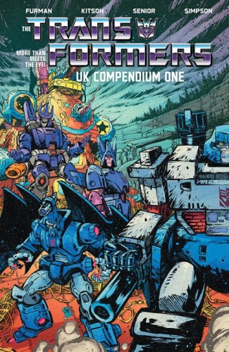 TRANSFORMERS UK COMPENDIUM TP BOOK 01 JORGE CORONA & MIKE SPICER CVR (9781534330597)