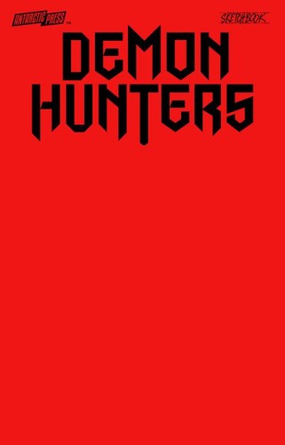 DEMON HUNTER SKETCHBOOK (ONE SHOT) BLOODLINE RED