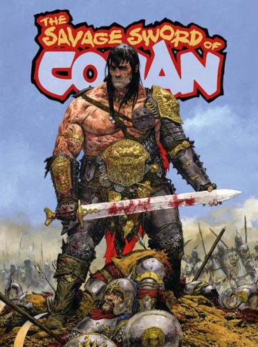 SAVAGE SWORD OF CONAN #12 CVR C ADRIAN SMITH FOIL VAR