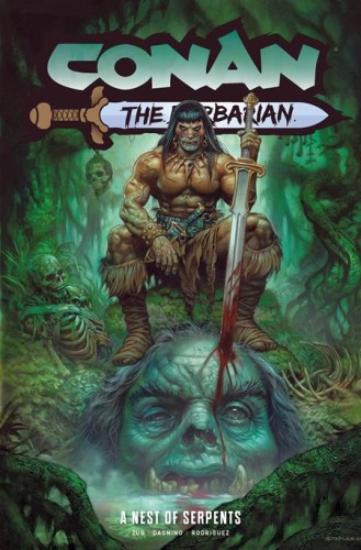 CONAN THE BARBARIAN TP VOL 06 A NEST OF SERPENTS DIRECT MARKET EDITION GREG STAPLES CVR (9781787744684)