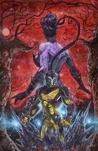 VALIANT BEYOND: THE X-O MANOWAR #5--THE GOD HUNT #1 VAR D (BIRR FULL ART)