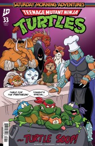 TEENAGE MUTANT NINJA TURTLES: SATURDAY MORNING ADVENTURES #33 VAR B (HAZOURI)