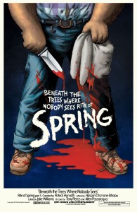 BENEATH THE TREES WHERE NOBODY SEES: RITE OF SPRING #5 VAR B (FLEECS MOVIE HOMAGE COVER)