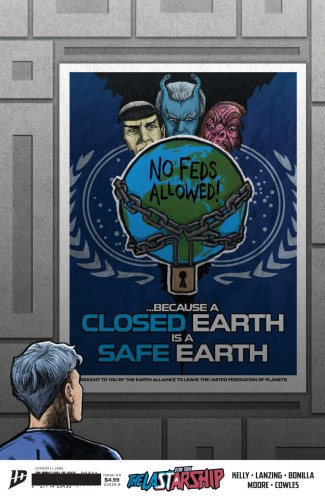 STAR TREK: THE LAST STARSHIP #4 VAR B (LENDL)