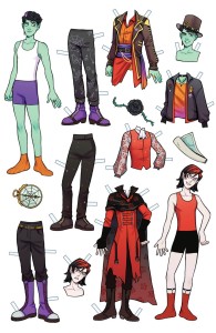 MONSTER HIGH: BOOMUDA TRIANGLE #1 VAR C (MCCURDY PAPER DOLL VAR)