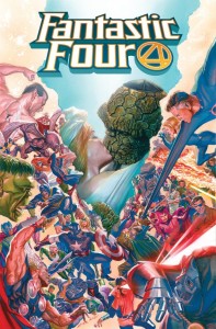 FANTASTIC FOUR BY DAN SLOTT OMNIBUS VOL 01 ALEX ROSS COVER [DM ONLY] HC