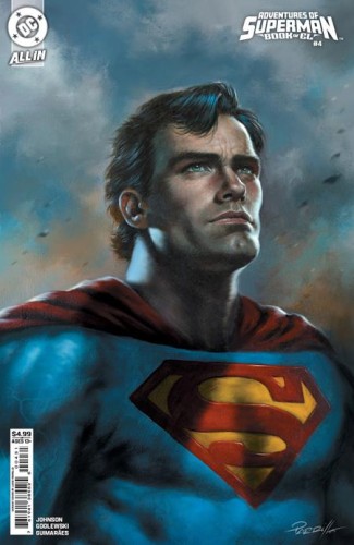 ADVENTURES OF SUPERMAN BOOK OF EL #4 (OF 12) CVR C LUCIO PARRILLO CARD STOCK VAR