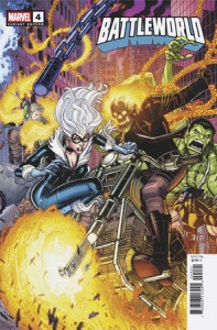 BATTLEWORLD #4 NICK BRADSHAW 5-PART CONNECTING VAR D