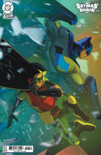 BATMAN AND ROBIN #28 CVR C TAURIN CLARKE CARD STOCK VAR