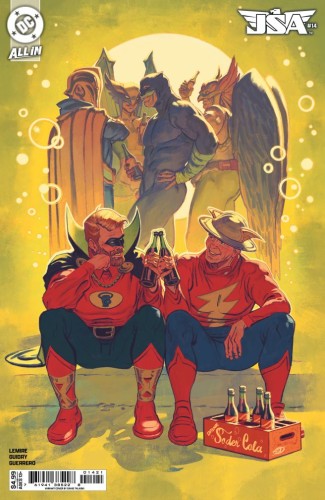 JSA #14 CVR B DAVID TALASKI CARD STOCK VAR