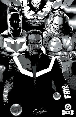 JUSTICE LEAGUE UNLIMITED #14 CVR E STEVAN SUBIC GLOW-IN-THE-DARK VAR (DC K.O.)
