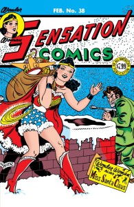 SENSATION COMICS #38 FACSIMILE EDITION CVR B HARRY G PETER FOIL VAR