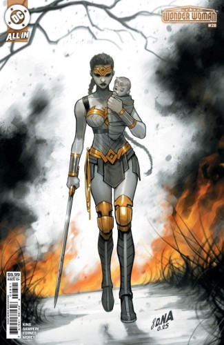 WONDER WOMAN #28 CVR B DAVID NAKAYAMA CARD STOCK VAR