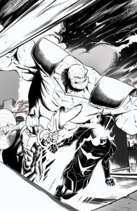 ROGUE SUN #31 CVR E DANIEL BAYLISS YOUNGBLOOD TEAM UP B&W VIRGIN VAR