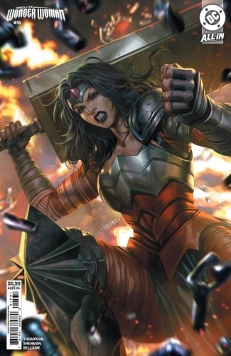 ABSOLUTE WONDER WOMAN #15 CVR B DERRICK CHEW CARD STOCK VAR