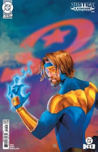 JUSTICE LEAGUE UNLIMITED #14 CVR D KEVIN WADA CARD STOCK VAR (DC K.O.)