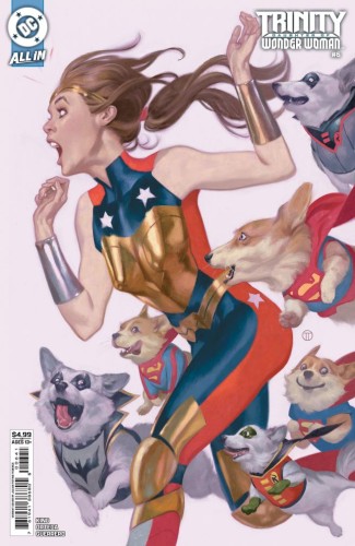 TRINITY DAUGHTER OF WONDER WOMAN #6 (OF 6) CVR B JULIAN TOTINO TEDESCO CARD STOCK VAR