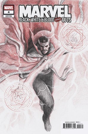 MARVEL: BLACK, WHITE & BLOOD AND GUTS #4 MISTSUHIRO ARITA VAR