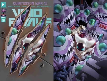 VOID RIVALS #25 CVR K ERIC CANETE DIE CUT VAR