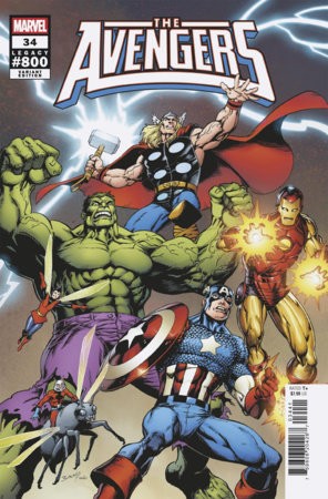 AVENGERS #34 MARK BAGLEY SPOILER VAR