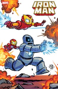 IRON MAN #1 SKOTTIE YOUNG 4-PART CONNECTING VAR
