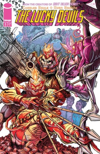 LUCKY DEVILS #6 (OF 9) CVR C RYAN BROWNE YOUNGBLOOD TEAM UP VAR