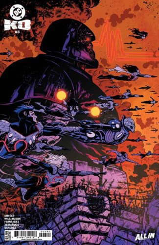 DC K.O. #3 (OF 5) CVR F SANFORD GREENE DARKSEID CARD STOCK VAR