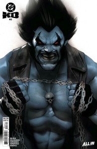 DC K.O. #3 (OF 5) CVR H BEN OLIVER FACE-OFF CARD STOCK VAR