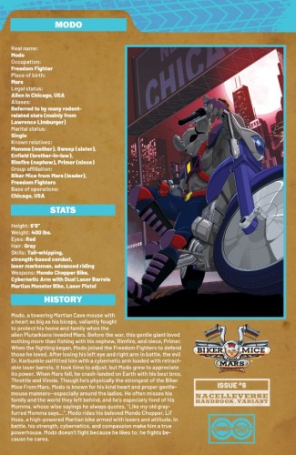 BIKER MICE FROM MARS (2025) #6 CVR B PATRICK SPAZIANTE HANDBOOK VAR